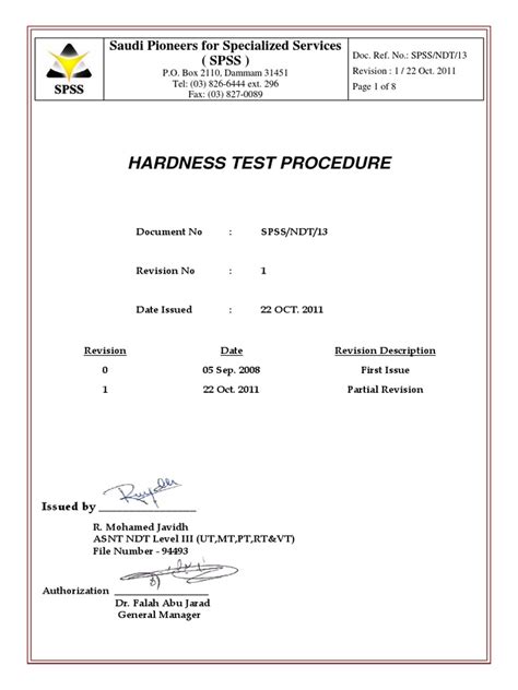 abstract for hardness testing lab|hardness test procedure pdf.